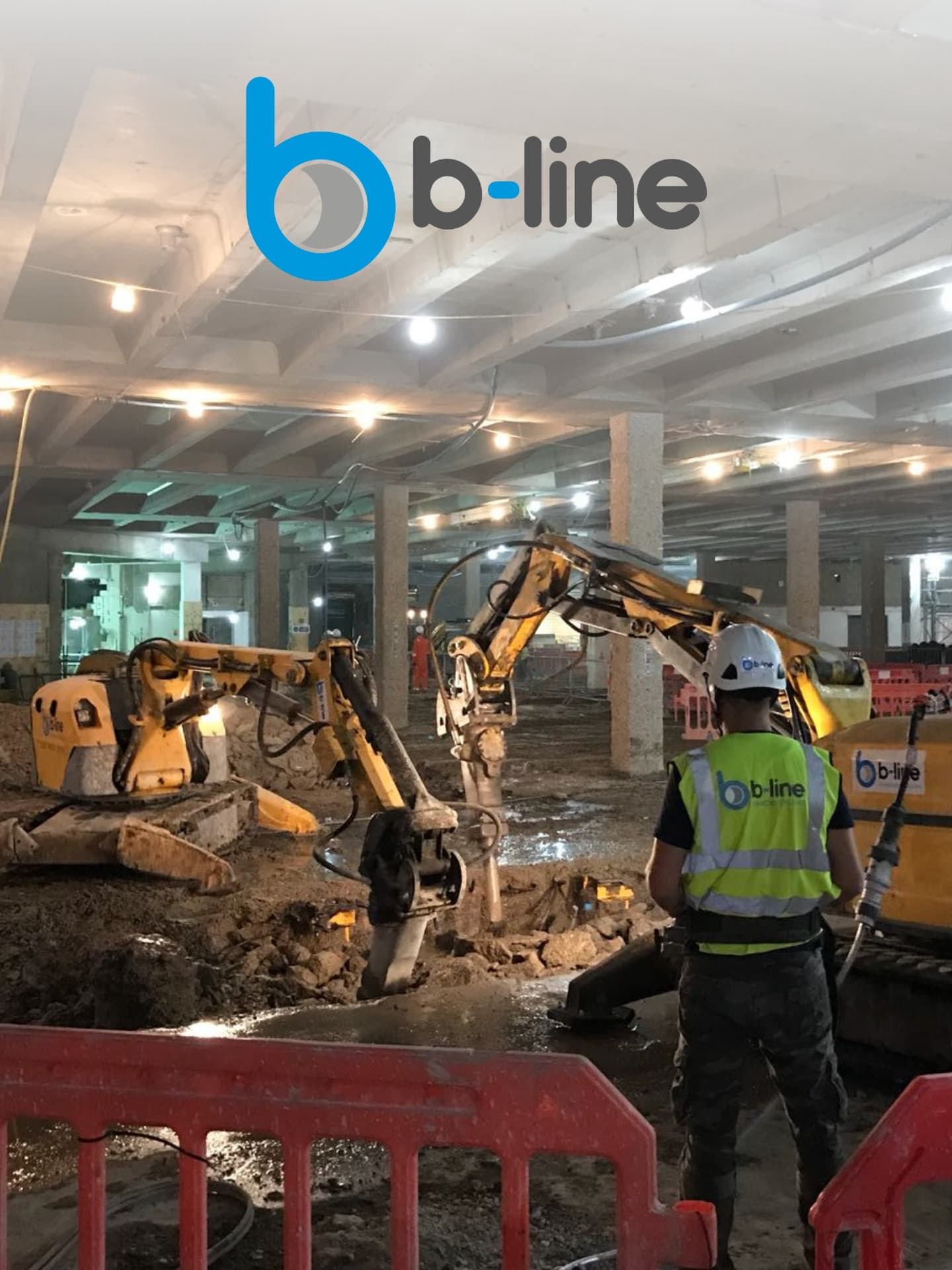 Kontrollierter Rückbau einer Industriehalle