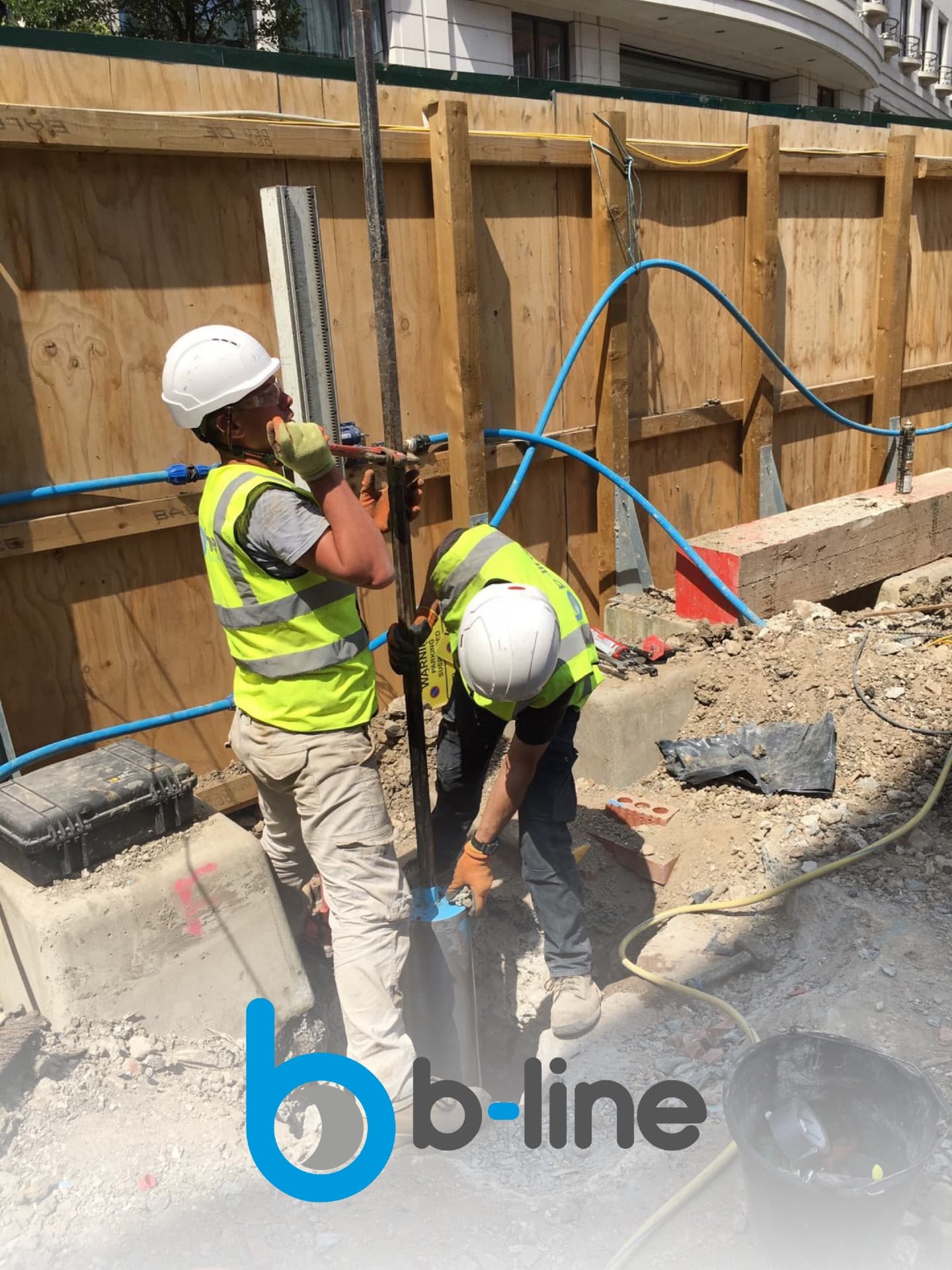 Fugensanierung in einer Tiefgarage